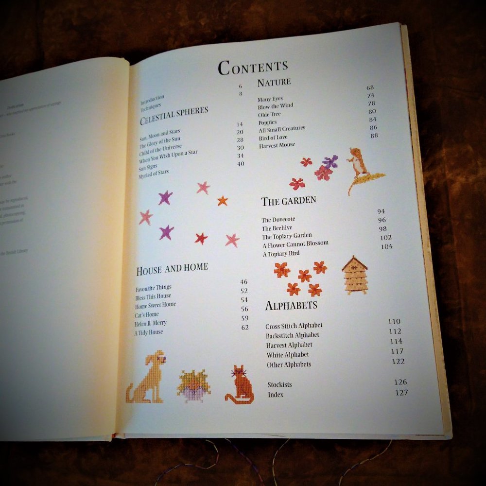 THE GLORIES OF CROSS STITCH BY LAUREN TURNER 2000 - Picture 2 of 16